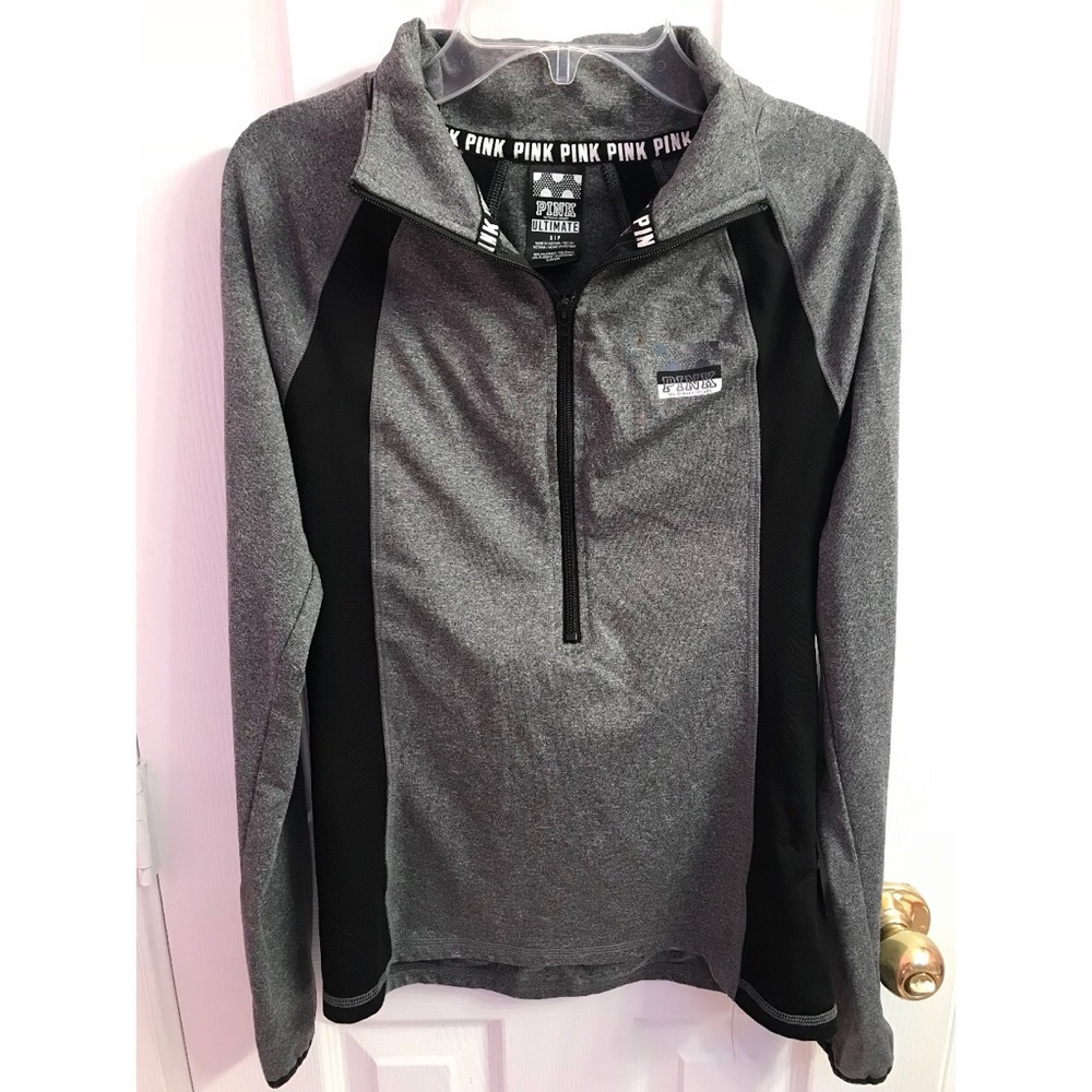 Half zip Victoria’s Secret Pink Pullover